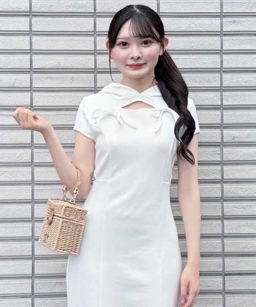 NOMAE ワンピース NOMAE ワンピース シアースリーブテーラードワンピース