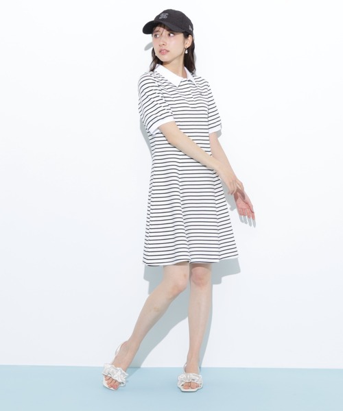 ポロ衿カットソーワンピース ポロ衿カットソーワンピース | JILL by JILL STUART（ジル バイ