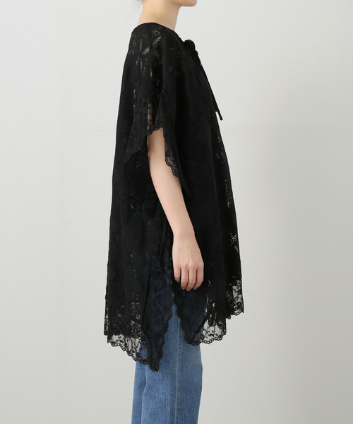 PROVOKE （プロヴォーク）の「《追加》provoke/プロヴォーク ポンチョブラウス PV-030061（シャツ/ブラウス・レディース・ホワイト・FREE）」の2枚目の写真