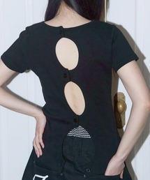 FANCY CLUB(t@V[Nu)́yFANCY CLUBzBack Slit Button Tee(TVc/Jbg\[)