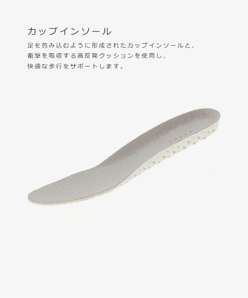 RANDA(ランダ)の「2WAYモノグラムパーツボアスニーカー(スニーカー・レディース・ベージュ/ホワイト/グレー・M/L/LL/S)」の5枚目の写真