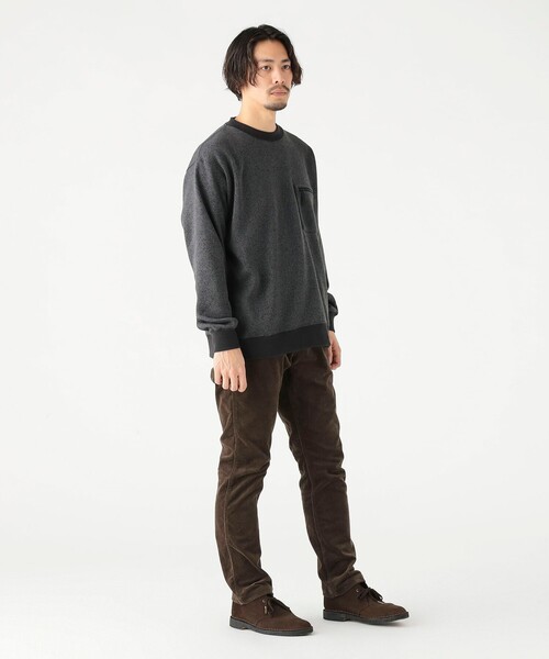 B:MING by BEAMS（ビーミングバイビームス）の「ライトフリース クルーネック スウェット（ユニセックス）（スウェット・メンズ・チャコールグレー/ライトグレー/ネイビー・S/M/L/XL）」の13枚目の写真