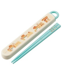 Skater（スケーター）の「キャラクター お箸セット 食洗器対応 箸入れ 抗菌（カトラリー）」