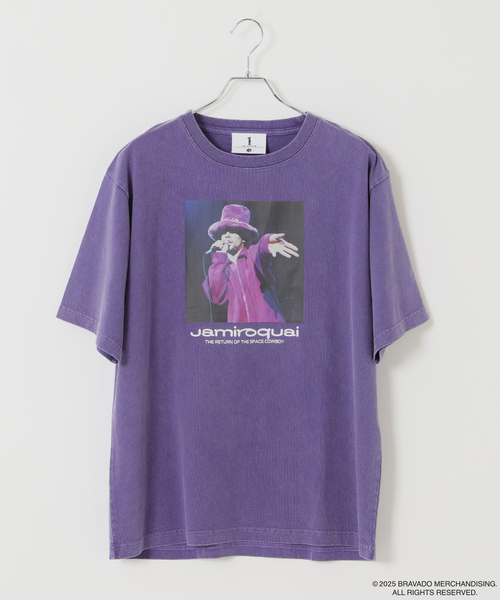 B.C STOCK（ベーセーストック）の「【JAMIROQUAI / ジャミロクワイ】別注 スノー加工 Tシャツ（Tシャツ/カットソー・メンズ・カーキ/ピンク系その他/ブラック/パープル系その他・LARGE/MEDIUM）」の3枚目の写真