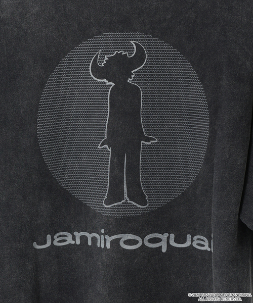 B.C STOCK（ベーセーストック）の「【JAMIROQUAI / ジャミロクワイ】別注 スノー加工 Tシャツ（Tシャツ/カットソー・メンズ・カーキ/ピンク系その他/ブラック/パープル系その他・LARGE/MEDIUM）」の21枚目の写真