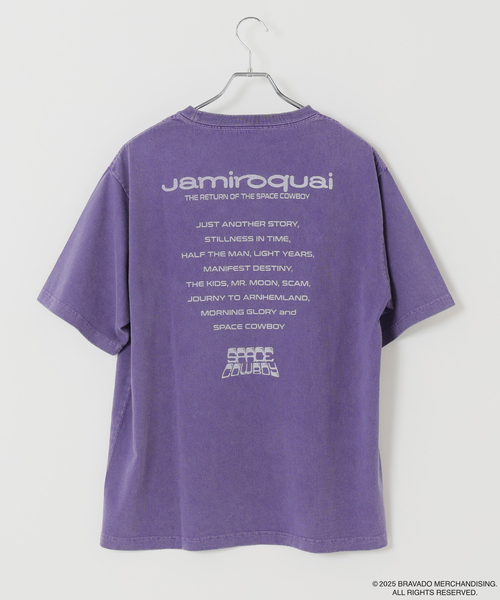 JAMIROQUAI / ジャミロクワイ】別注 スノー加工 Tシャツ（T