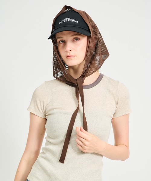 LY（エルワイ）の「LY / レトロ キャップ（キャップ・レディース・ブラック/ネイビー/ホワイト/キャメル・FREE）」の7枚目の写真