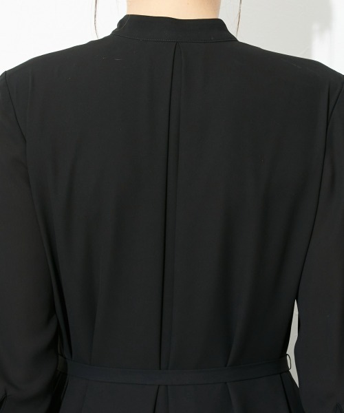slattgir(スラットジール)の「高身長 【喪服・礼服】前開きロングワンピースアンサンブル(ウォッシャブル・接触冷感)(トールサイズ)(スーツセット・レディース・ブラック・TM/TL/TLL/T3L/T4L/T5L)」の15枚目の写真
