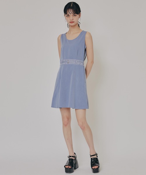 新品タグ付き　レディアゼル　ノースリーブワンピース　ショートジャケット　セット セット ファッション 新品タグ付き レディアゼル ノースリーブ