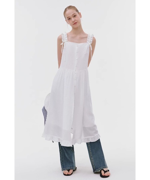 Cream soda＊ひらひらリボンワンピース／フランシュリッペFL5 Cream soda様専用＊ひらひらリボンワンピース／フランシュリッペFL5