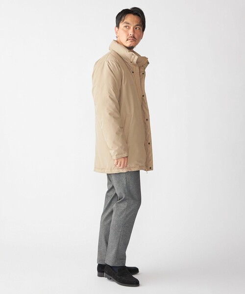 SHIPS（シップス）の「【SHIPS別注】TAION: ダウン ブルゾン（ダウンジャケット/コート・メンズ・オリーブ/カーキ/ブラック・MEDIUM/LARGE/SMALL/X-LARGE）」の5枚目の写真