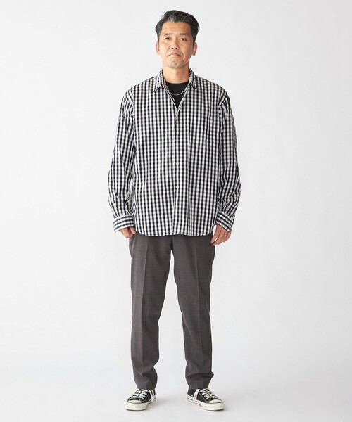 SHIPS(シップス)の「SHIPS: AUTHENTIC ベーシック レギュラーカラー シャツ(シャツ/ブラウス・メンズ・ダークブルー/ホワイト/ブラック/ライトブルー・MEDIUM/LARGE/X-LARGE/SMALL)」の5枚目の写真
