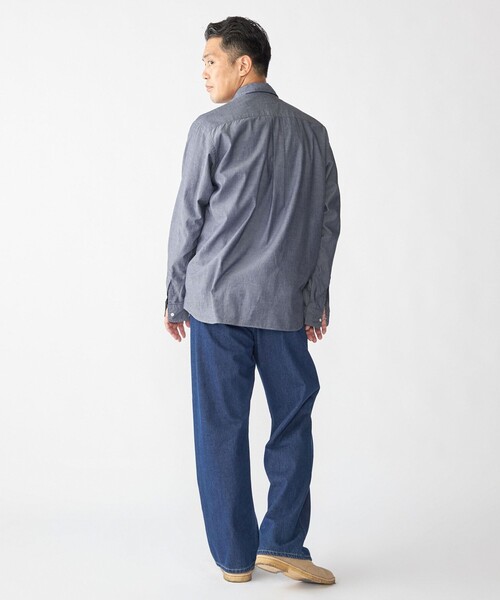 SHIPS(シップス)の「SHIPS: AUTHENTIC ベーシック レギュラーカラー シャツ(シャツ/ブラウス・メンズ・ダークブルー/ホワイト/ブラック/ライトブルー・MEDIUM/LARGE/X-LARGE/SMALL)」の9枚目の写真