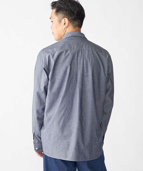 SHIPS(シップス)の「SHIPS: AUTHENTIC ベーシック レギュラーカラー シャツ(シャツ/ブラウス・メンズ・ダークブルー/ホワイト/ブラック/ライトブルー・MEDIUM/LARGE/X-LARGE/SMALL)」の13枚目の写真