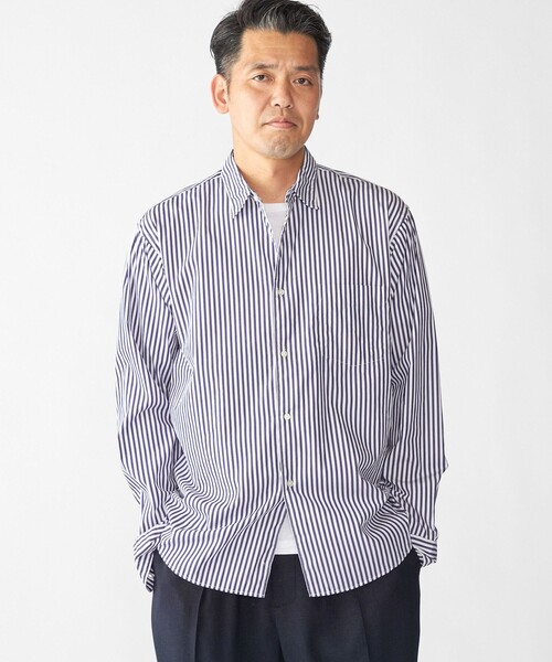 SHIPS(シップス)の「SHIPS: AUTHENTIC ベーシック レギュラーカラー シャツ(シャツ/ブラウス・メンズ・ダークブルー/ホワイト/ブラック/ライトブルー・MEDIUM/LARGE/X-LARGE/SMALL)」の17枚目の写真