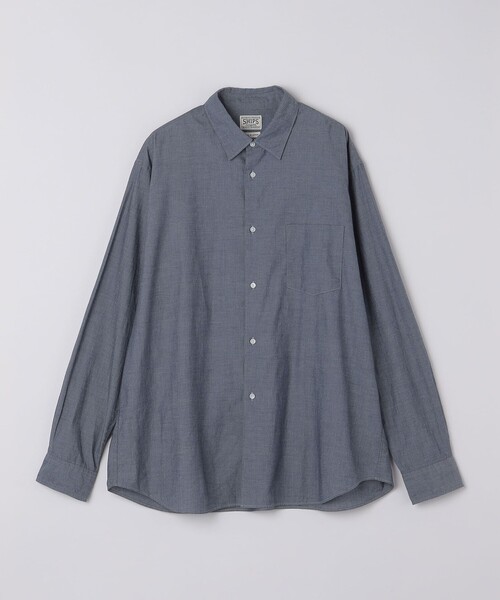 SHIPS(シップス)の「SHIPS: AUTHENTIC ベーシック レギュラーカラー シャツ(シャツ/ブラウス・メンズ・ダークブルー/ホワイト/ブラック/ライトブルー・MEDIUM/LARGE/X-LARGE/SMALL)」の18枚目の写真