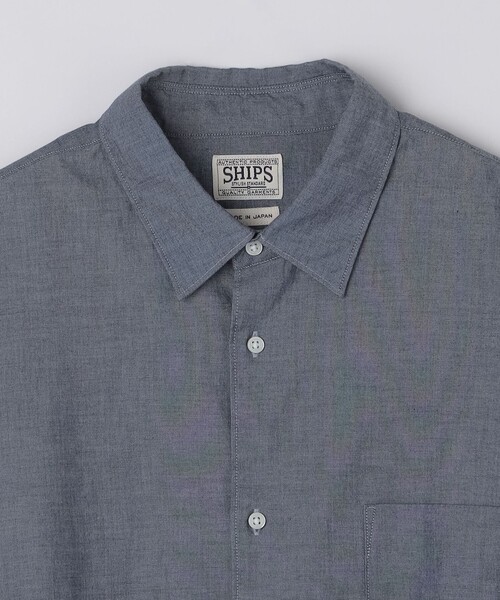 SHIPS(シップス)の「SHIPS: AUTHENTIC ベーシック レギュラーカラー シャツ(シャツ/ブラウス・メンズ・ダークブルー/ホワイト/ブラック/ライトブルー・MEDIUM/LARGE/X-LARGE/SMALL)」の20枚目の写真