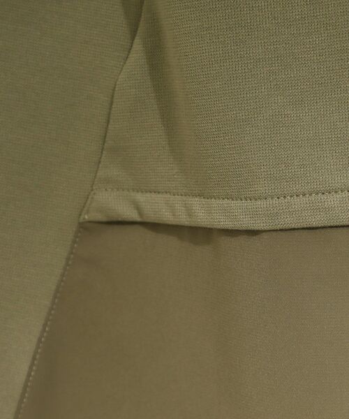 SHOO・LA・RUE（シューラルー）の「【S-LL/UV/吸水速乾】きれいに体型カバー Aライン チュニックワンピース（チュニック・レディース・グリーン系/ブラック/オリーブ・01/02/03/04）」の11枚目の写真