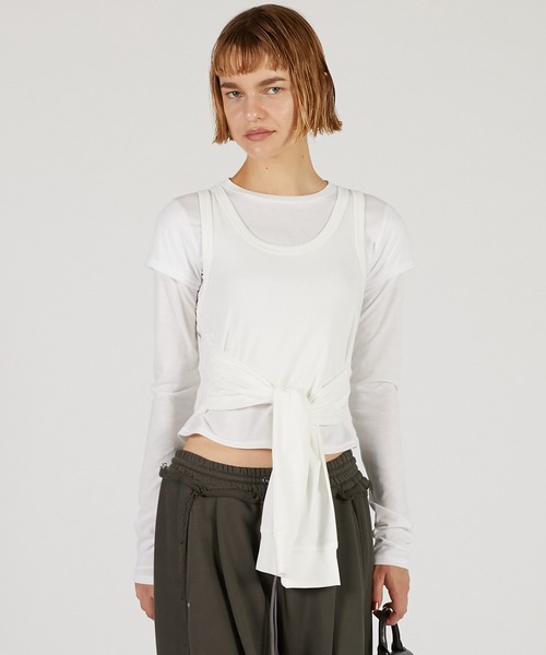 レイヤードロングスリーブTEE / Layered Long Sleeve T-Shirt（Tシャツ