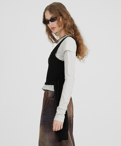 PRANK PROJECT ロングレイヤードスリーブT レイヤードロングスリーブTEE / Layered Long Sleeve T-Shirt（T