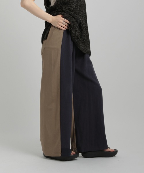 GEORGE'S(ジョージズ)の「カラーブロックパンツ(その他パンツ・レディース・アイボリー系/ネイビー系/ブラック系・SMALL/MEDIUM)」の13枚目の写真
