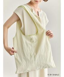 Samansa Mos2 blue | COJI-COJI/パイピングトート(ハンドバッグ)