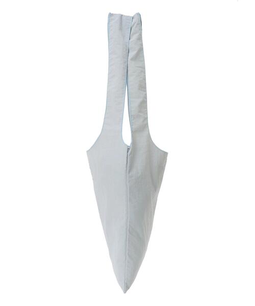 Samansa Mos2 blue（サマンサモスモスブルー）の「COJI-COJI/パイピングトート（ハンドバッグ・レディース・イエロー/グレー・F）」の11枚目の写真