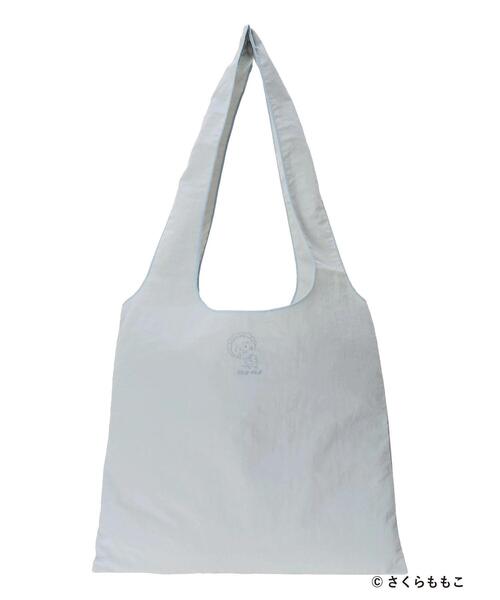 Samansa Mos2 blue（サマンサモスモスブルー）の「COJI-COJI/パイピングトート（ハンドバッグ・レディース・イエロー/グレー・F）」の16枚目の写真