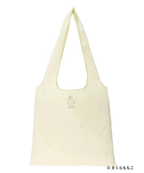 Samansa Mos2 blue（サマンサモスモスブルー）の「COJI-COJI/パイピングトート（ハンドバッグ・レディース・イエロー/グレー・F）」の17枚目の写真