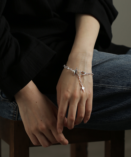Soierie(ソワリー)の「【Soierie/ソワリー】 Etolile chain bracelet(ブレスレット・レディース・シルバー・FREE)」の1枚目の写真