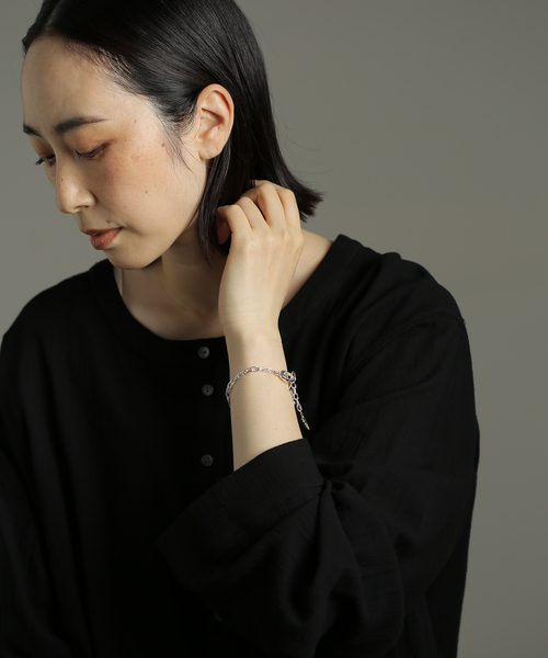 Soierie(ソワリー)の「【Soierie/ソワリー】 Etolile chain bracelet(ブレスレット・レディース・シルバー・FREE)」の3枚目の写真