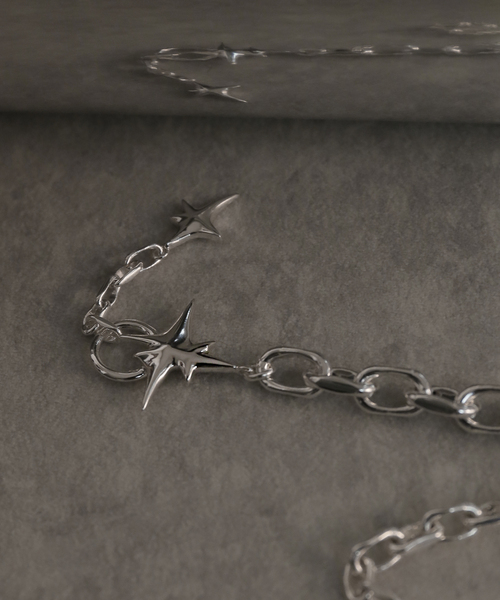 Soierie(ソワリー)の「【Soierie/ソワリー】 Etolile chain bracelet(ブレスレット・レディース・シルバー・FREE)」の5枚目の写真