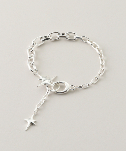 Soierie(ソワリー)の「【Soierie/ソワリー】 Etolile chain bracelet(ブレスレット・レディース・シルバー・FREE)」の6枚目の写真