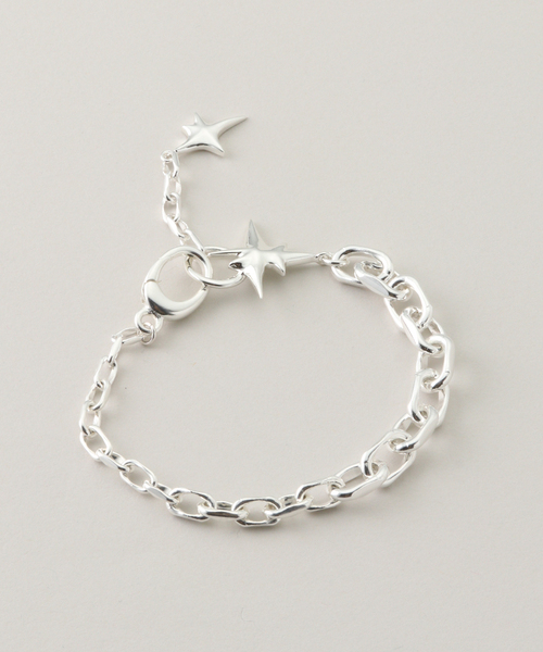 Soierie(ソワリー)の「【Soierie/ソワリー】 Etolile chain bracelet(ブレスレット・レディース・シルバー・FREE)」の7枚目の写真
