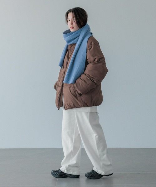 LOWRYS FARM（ローリーズファーム）の「【LFM(U)】ＲＩＢマフラー　 593396（マフラー・メンズ・ブルー/グレー/レッド/ブラウン・FREE）」の8枚目の写真