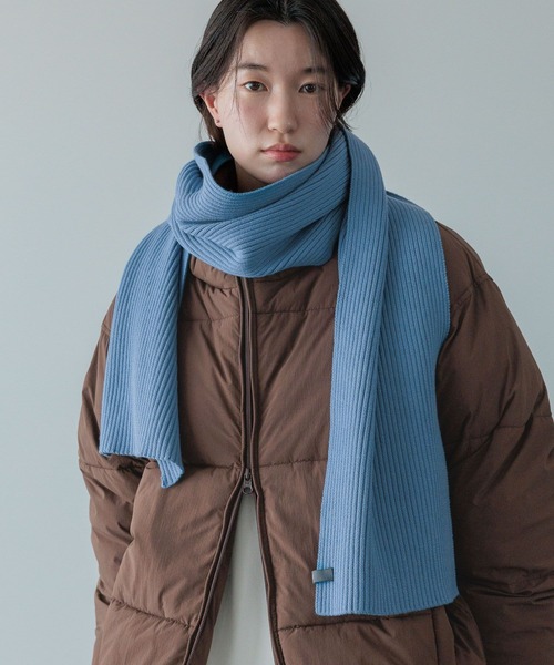 LOWRYS FARM（ローリーズファーム）の「【LFM(U)】ＲＩＢマフラー　 593396（マフラー・メンズ・ブルー/グレー/レッド/ブラウン・FREE）」の9枚目の写真