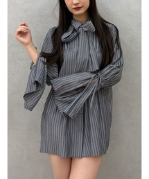 jouetie | リボンタイチュニックシャツ(シャツ/ブラウス)