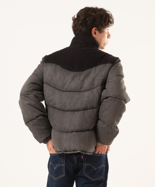 Levi's（リーバイス）の「Levi's/リーバイス ワイルド ウェスト ダウンジャケット（ダウンジャケット/コート・メンズ・ブラック・S/M/L/XL）」の3枚目の写真