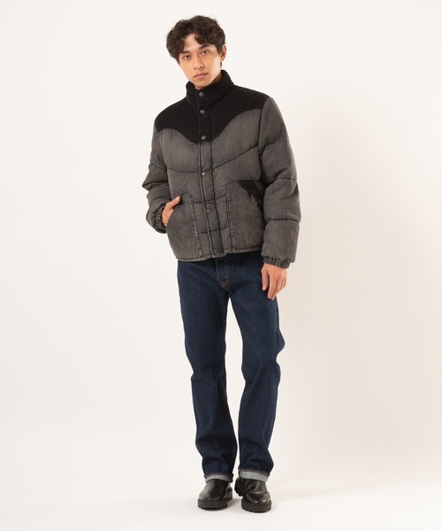 Levi's（リーバイス）の「Levi's/リーバイス ワイルド ウェスト ダウンジャケット（ダウンジャケット/コート・メンズ・ブラック・S/M/L/XL）」の5枚目の写真