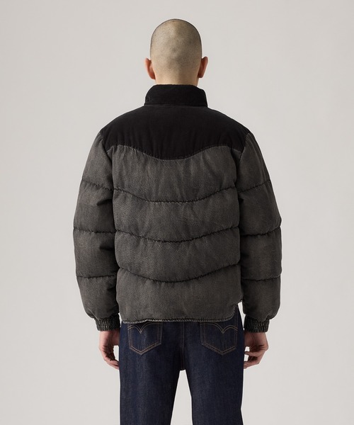 Levi's(リーバイス)の「Levi's/リーバイス ワイルド ウェスト ダウンジャケット(ダウンジャケット/コート・メンズ・ブラック・S/M/L/XL)」の10枚目の写真