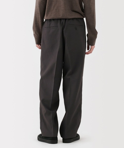 MUJI Labo〕紳士 ポリエステルタックワイドパンツ（その他パンツ