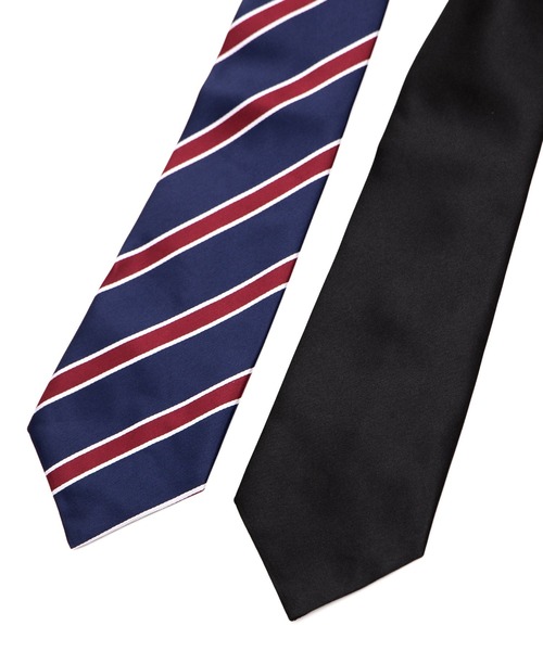 PUNYUS（プニュズ）の「ワンタッチネクタイ（ネクタイ・レディース・ネイビー/ブラック・FREE）」の4枚目の写真