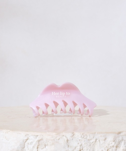 LIP SHAPE HAIR CLIP SET - EARLY MORNING -（香水）｜Her lip