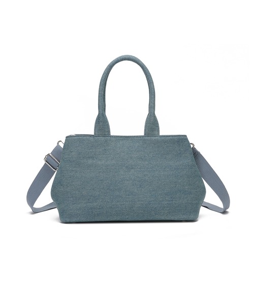 EVRIS（エヴリス）の「【EVRIS/エヴリス】ロゴファブリック　HOTFIXハンドバッグ／500mkペットボトル収納可（トートバッグ・レディース・ブラック/アイボリー/ワンウォッシュ・FREE）」の19枚目の写真