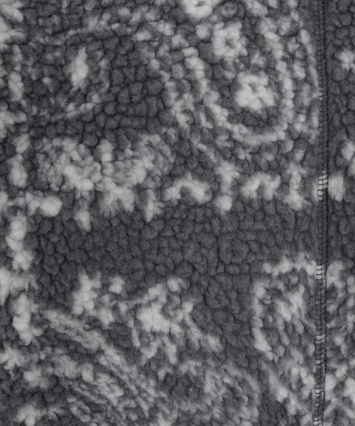 wjk reluxe(ダブルジェーケーリラックス)の「mpa3878-paisley pattern boa fleece parka ボアフリースパーカー(WR25W-18)(パーカー・メンズ・ホワイト/ブラック/グレー・L/M/S)」の12枚目の写真