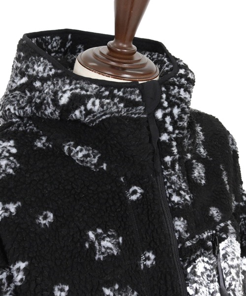 wjk reluxe(ダブルジェーケーリラックス)の「mpa3878-paisley pattern boa fleece parka ボアフリースパーカー(WR25W-18)(パーカー・メンズ・ホワイト/ブラック/グレー・L/M/S)」の17枚目の写真