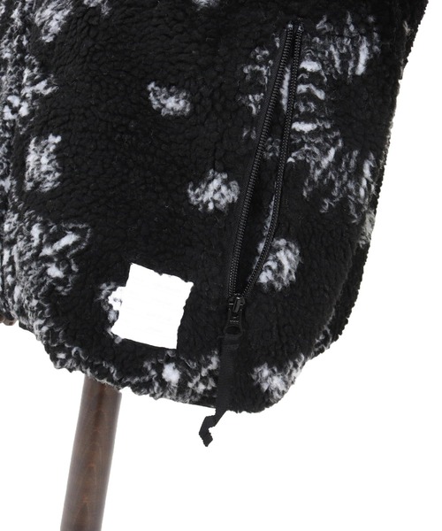 wjk reluxe(ダブルジェーケーリラックス)の「mpa3878-paisley pattern boa fleece parka ボアフリースパーカー(WR25W-18)(パーカー・メンズ・ホワイト/ブラック/グレー・L/M/S)」の20枚目の写真