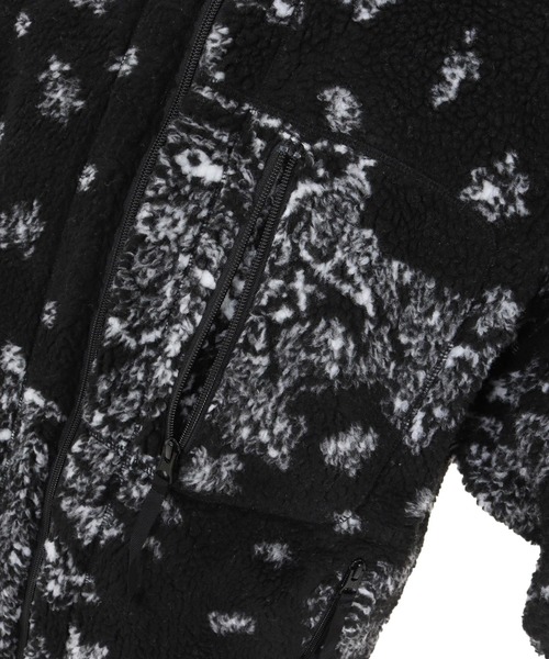 wjk reluxe(ダブルジェーケーリラックス)の「mpa3878-paisley pattern boa fleece parka ボアフリースパーカー(WR25W-18)(パーカー・メンズ・ホワイト/ブラック/グレー・L/M/S)」の22枚目の写真