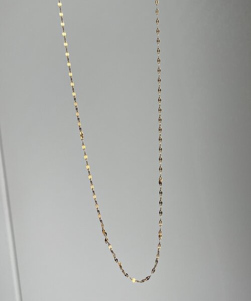 prose verse（プロズヴェール）の「【サージカルステンレス】ペタルチェーンネックレス（ネックレス・レディース・シルバー/ゴールド・FREE）」の4枚目の写真