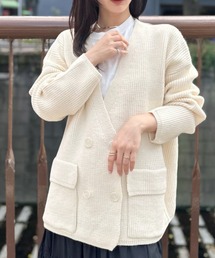 カーディガン ノーカラージャケット」に該当するジャケット
